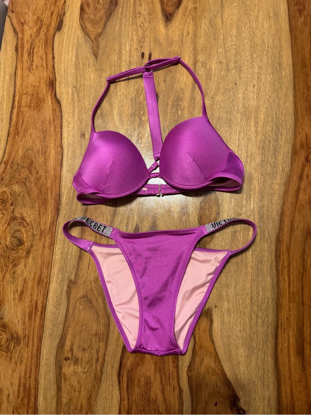 Victoria secret T-Back Bikini Set - Women Intimates & Swim size S used once - Picture 2 of 10
